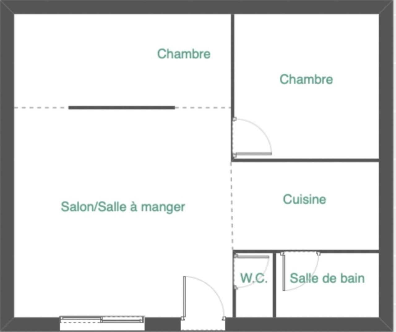 Centre De 2 Bedrooms, 131 Rue D'antibes A 5 Minutes Du Palais